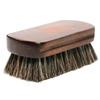 Horsehair Leather Textile Cleaning Brush for Car Interior Furniture Apparel Bag Shine Polishing Brush Auto Wash Detailing Brush