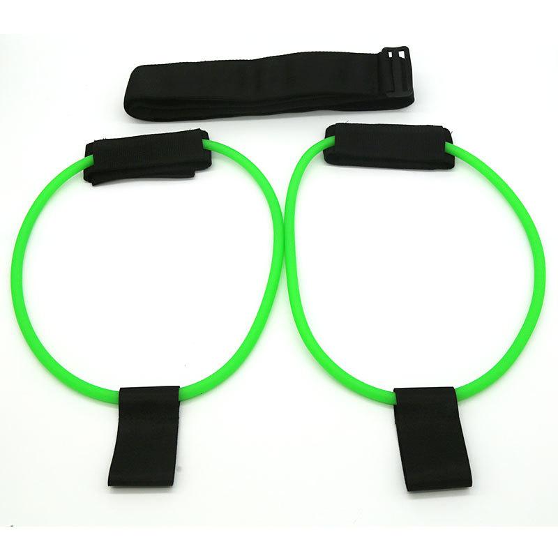 Latex Leg Bounce Trainer Pull Rope Resistance Band Fitness Bouncing Rope Leg Strength Training Agility Pull Strap