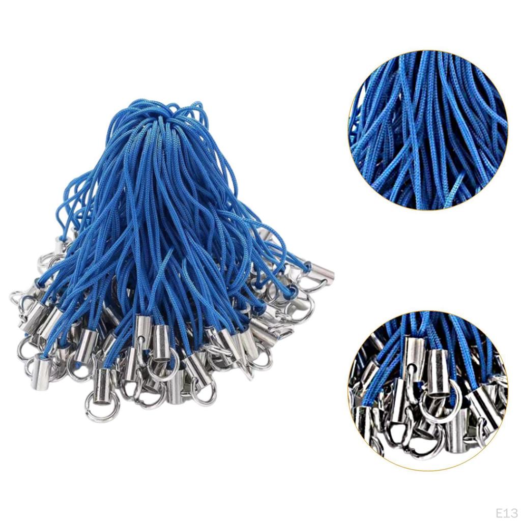 100 Pieces Mobile Phone Dangle Straps Lanyards Practical DIY Accessories Rope for