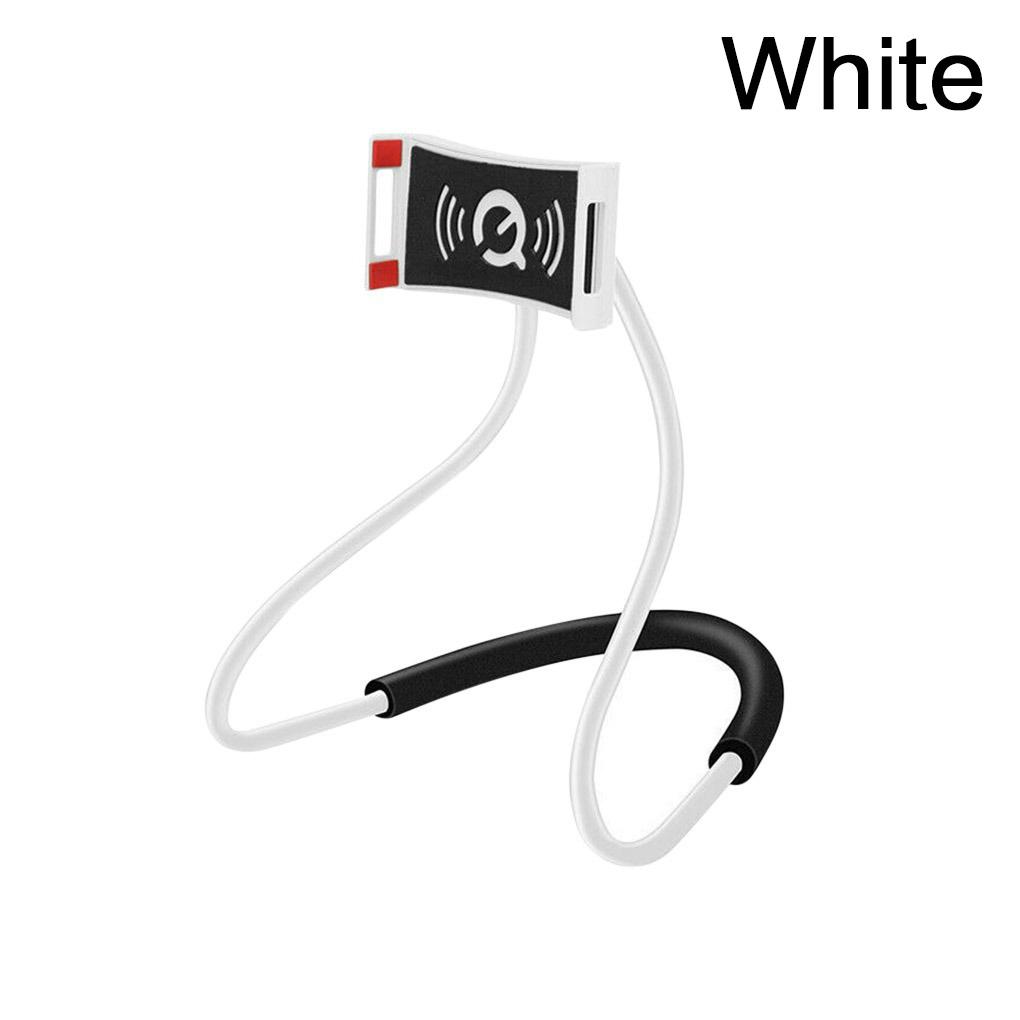 Supporto per Selfie Stick retrattile da appendere al collo, staffa regolabile a rotazione libera a 360°, supporto universale da scrivania, letto, auto, per cellulare pigro