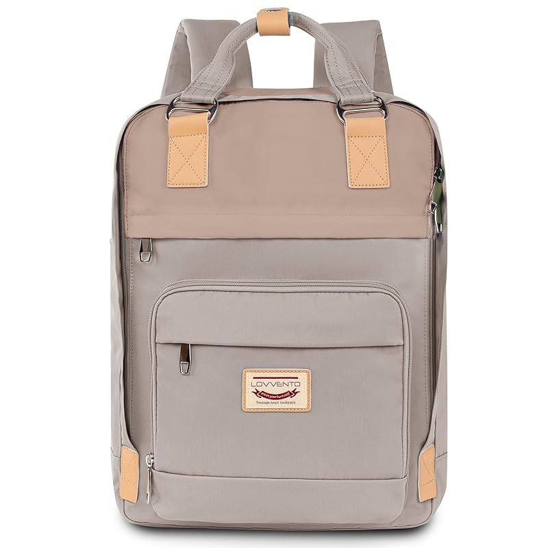 

[lovvento] macaron color backpack ladies 15.6 inch 16 inches PC storage cute backpack computer bag A4 compatible large capacity lightweight Water