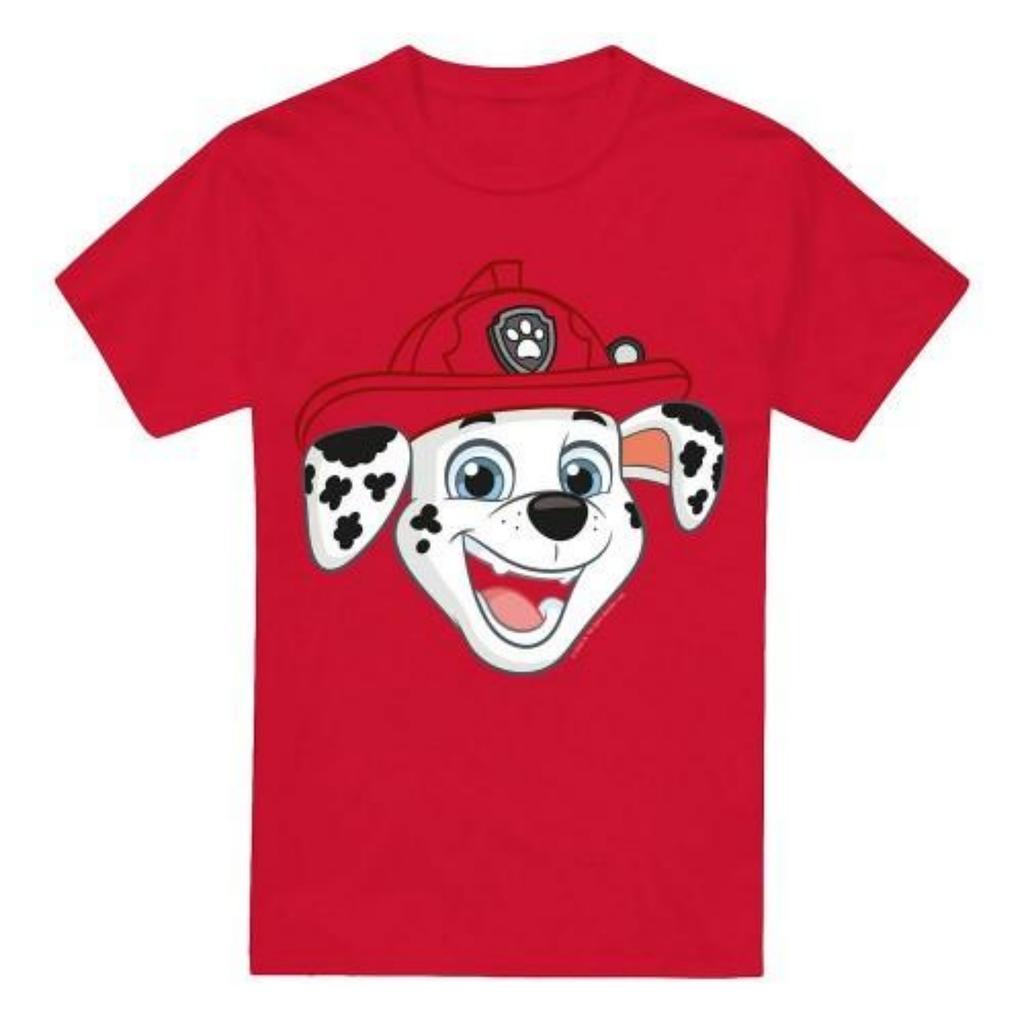 Paw Patrol Maglietta da Uomo con Sorriso Marshall