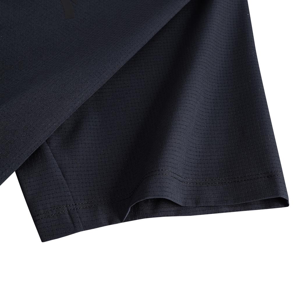 Anta Training Comprehensive Series Mens Short Sleeve Polo Shirt Summer 2026 Men tops Basic-Black 952627118-4