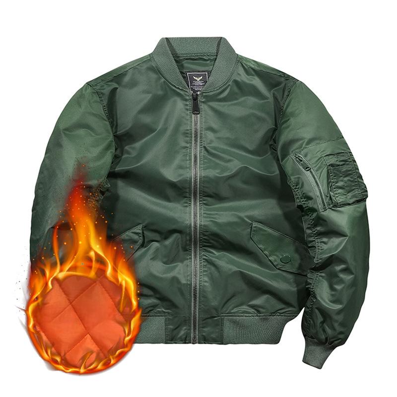 Veste Bomber Homme Uniforme de Baseball Coréen Grande Taille Combinaison de Vol Veste de Travail