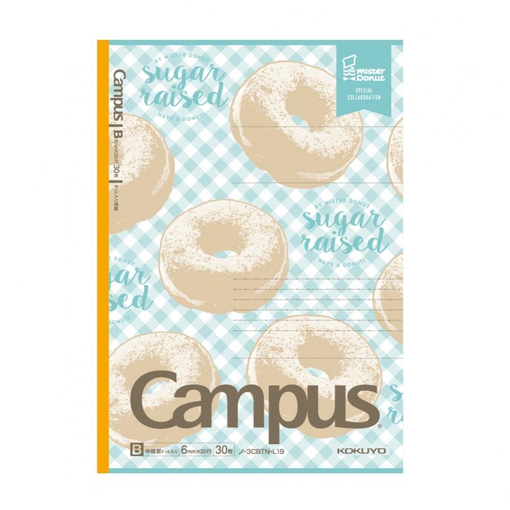 KOKUYO Note Campus Note Limited Missed Classic 5 Books B Lined Dotted No-3CBTN-L19X5