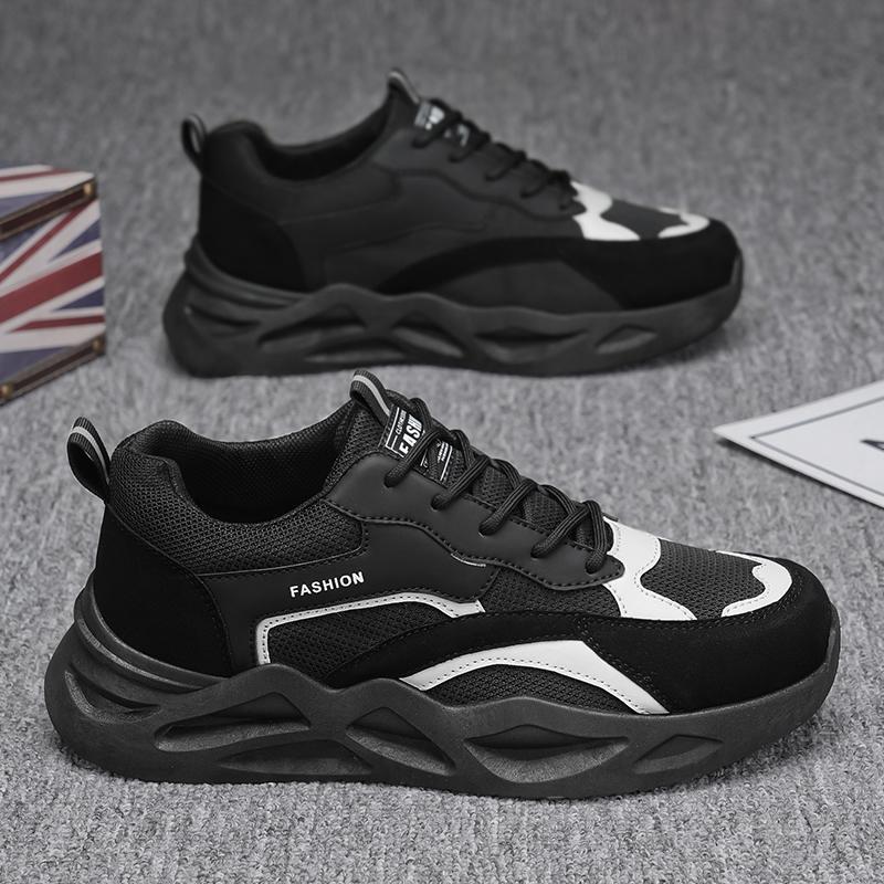 

Популярные высококачественные кроссовки для папы, мужская обувь, модная повседневная спортивная обувь, кожаная трендовая обувь, обувь для охраны труда для внешней торговли, платформа папы 44