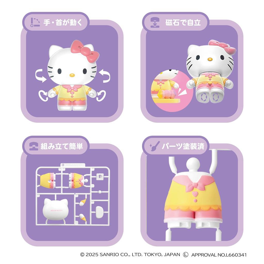 Agatsuma (AGATSUMA) Assembled Pladoll Candy Factory Hello Kitty (Ages 15 and up) Sanrio