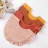 Baby Saliva Towel Infants Feeding Drool Bib Lace Floral Soft Cotton Burp Cloth for Newborn Breathable Kids Bibs with Ruffle