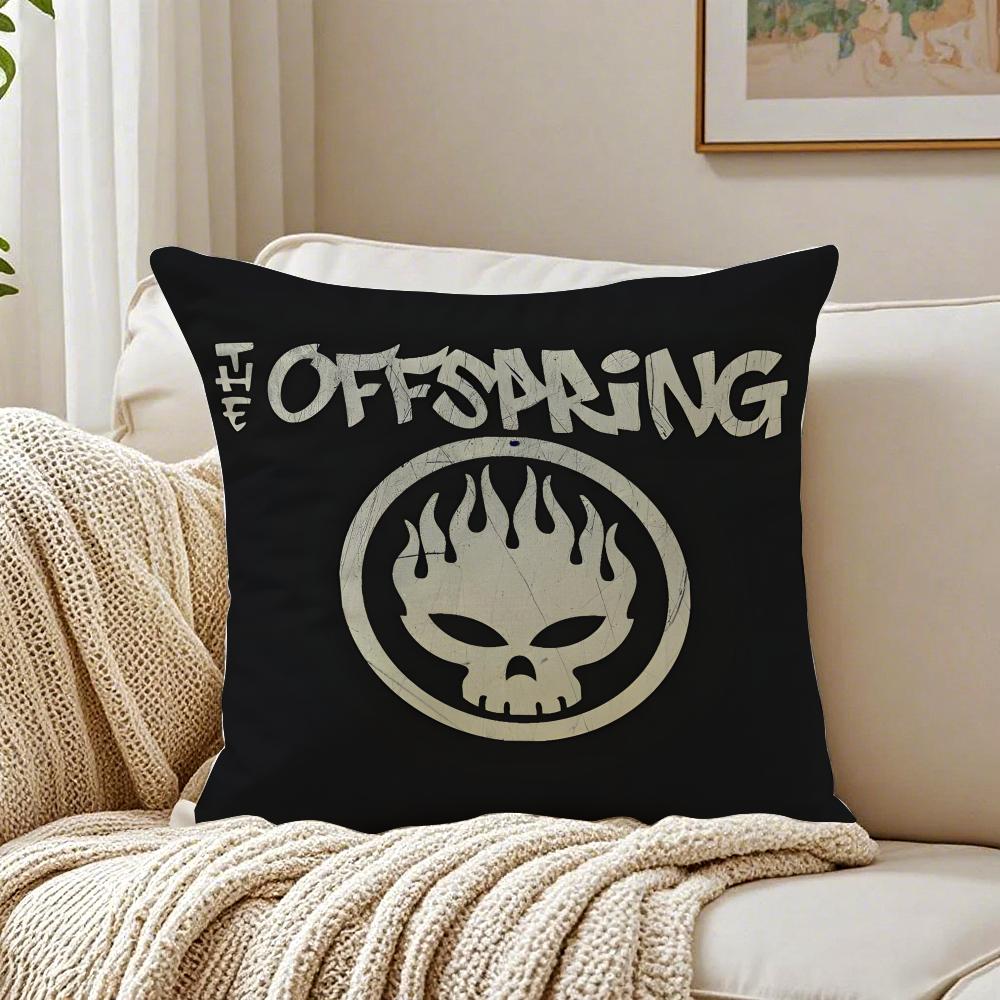 TThe Offspring Cushion Cover Pillowcase Antidustmite Living Room Sofa Decor Cushion Room