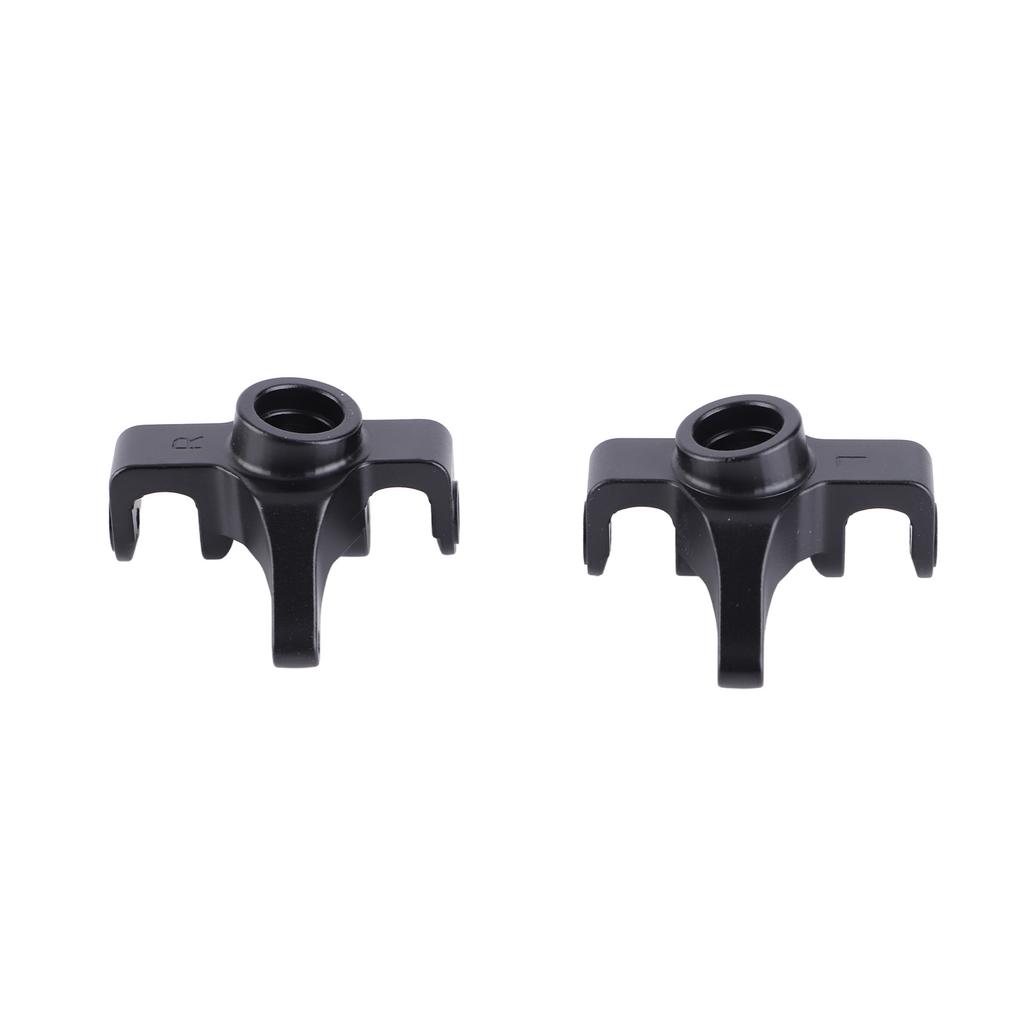 1 Pair RC Steering Cup Aluminum Alloy Accessory Part for MJX 114 14210 116 16208 Black