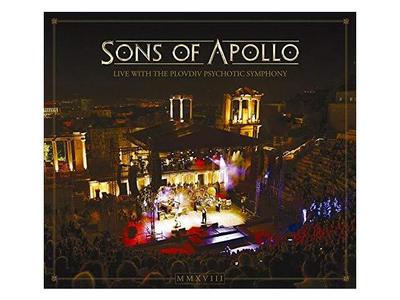 SONS OF APOLLO LIVE WITH THE PLOVDIV PSYCHOTIC SYMPHONY DIGIPAK 3 CD SICP-6205