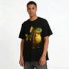 Funny Fish-Orangutan Hybrid Graphic Casual Short Sleeve T-Shirt Pure cotton T-shirt