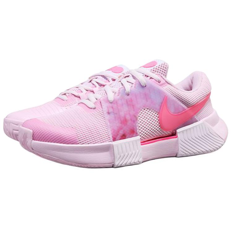 Naomi Osaka x Nike Zoom GP Challenge 1 French Baroque Bouquet Tênis Femininos Rosa Rosa-Espuma Rosa-Pálido HJ6643-601