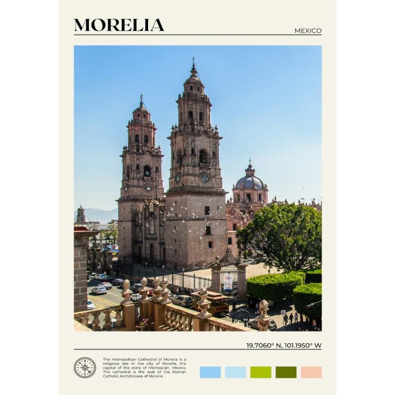 Guadalajara Zacatecas Puerto Vallarta Mexico Travel Scenery Poster Canvas Painting Photo Wall Art Picture Office Home Decor