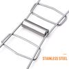 Kitchen Plier Tools Folding Stainless Steel Hot Bowl Pot Clip Dish Holder Steamer Heat Insulation Plate Tong Anti-Caliper Clamp