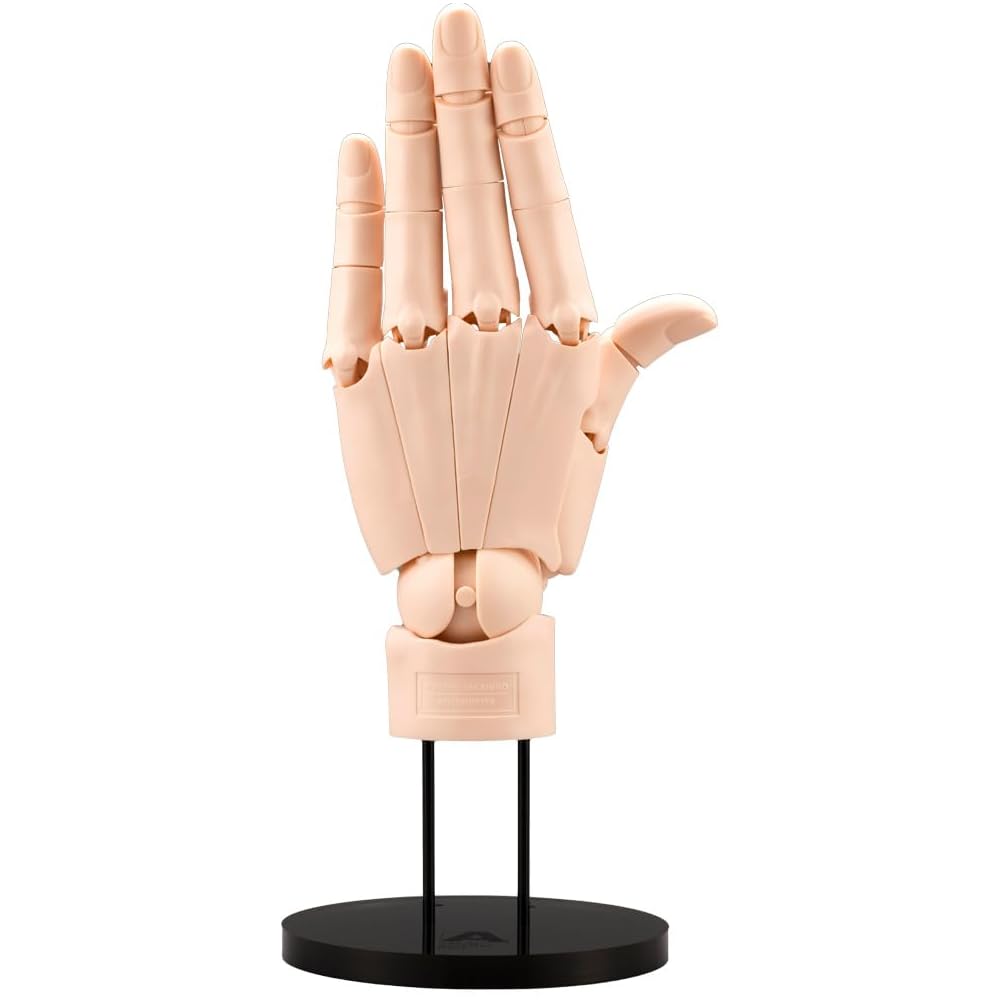 Kotobukiya Artist Support Item Hand Model L Pale Orange 1/1 Scale Action Figure