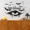 Halloween Horror Eye Bat Bedroom Living Room Background Decorative Wall Sticker
