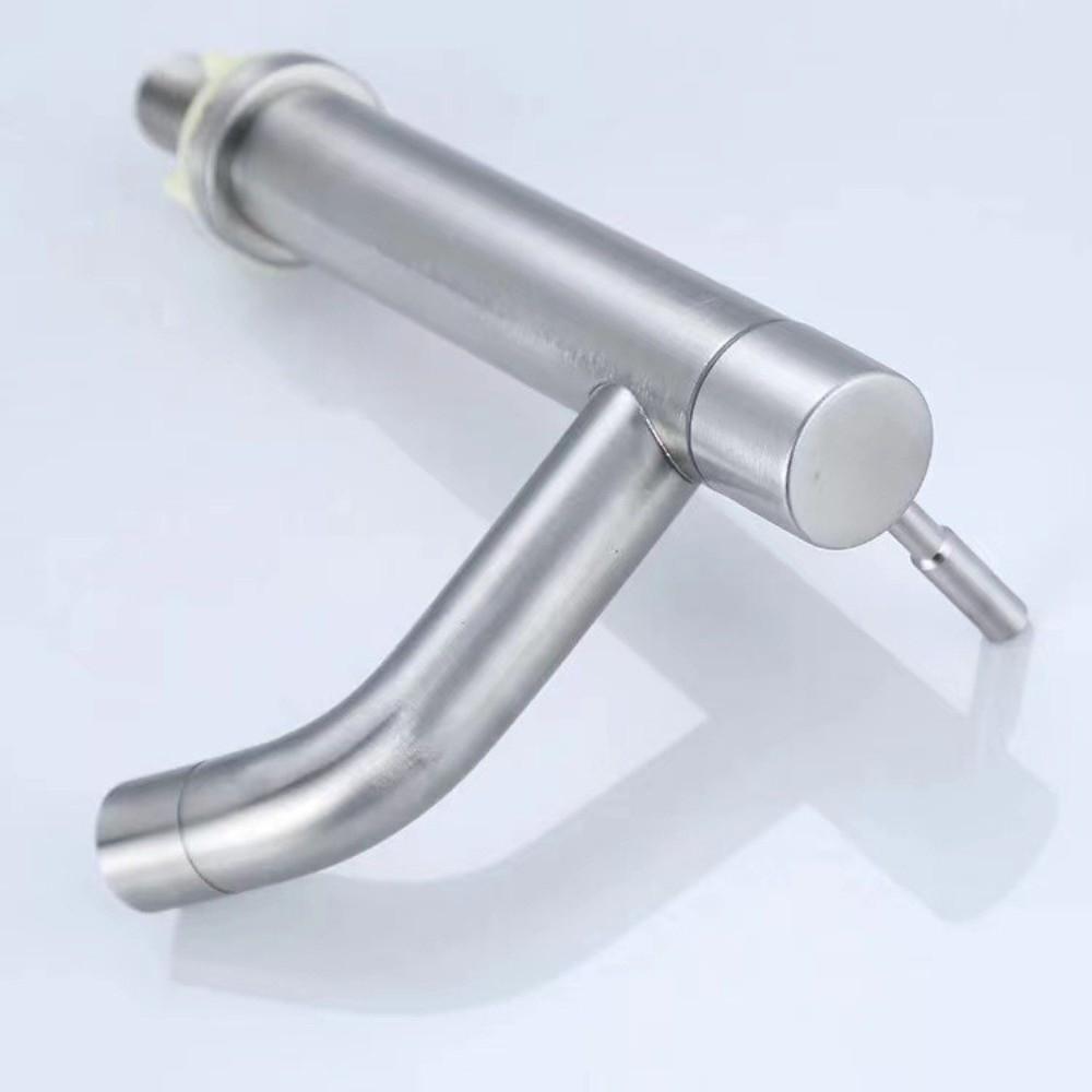 Single Handle Stainless Steel Water Tap Deck Mounted Bathroom Faucet  Bathroom