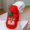 Christmas Small Dog Sweaters Female Girl Warm Sweaters Skirt Warm Dog Princess Dress Clothes Dachshund Chihuahua Corgi