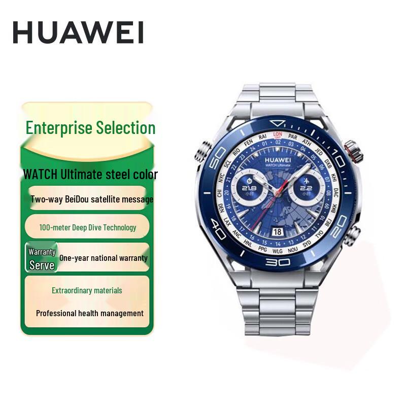 

Смарт-часы HUAWEI WATCH Ultimate (Китайская версия)