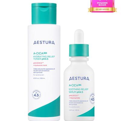 Aesica 365 Moisture Toner pH4.5 200ml + Trace Soothing Serum pH4.5 40ml