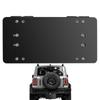 Winch License Plate Mount No Drill License Frame No Drilling Car Accessory For RV Offroad Truck Automotive Vehicle Trailer