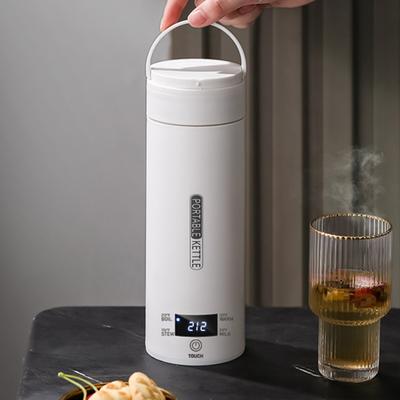 500ml cestovní rychlovarná konvice, americká zástrčka, 4 nastavení teploty, Fahrenheitův LCD displej, nerezová ocel, automatické vypnutí, 110V, malý přenosný bojler na ohřev vody
