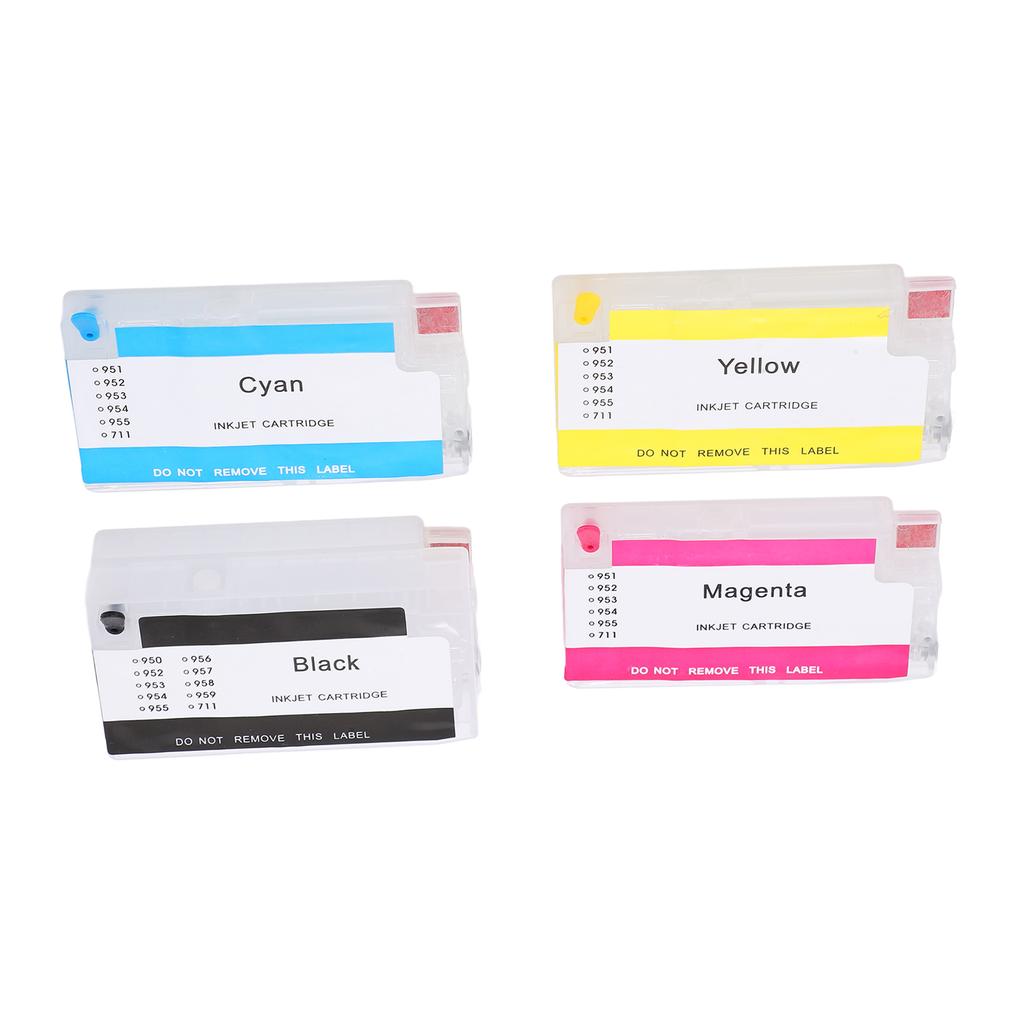 4 cores cartucho de tinta substituição recarga caixa jato de tinta acessórios para impressora Officejet Pro
