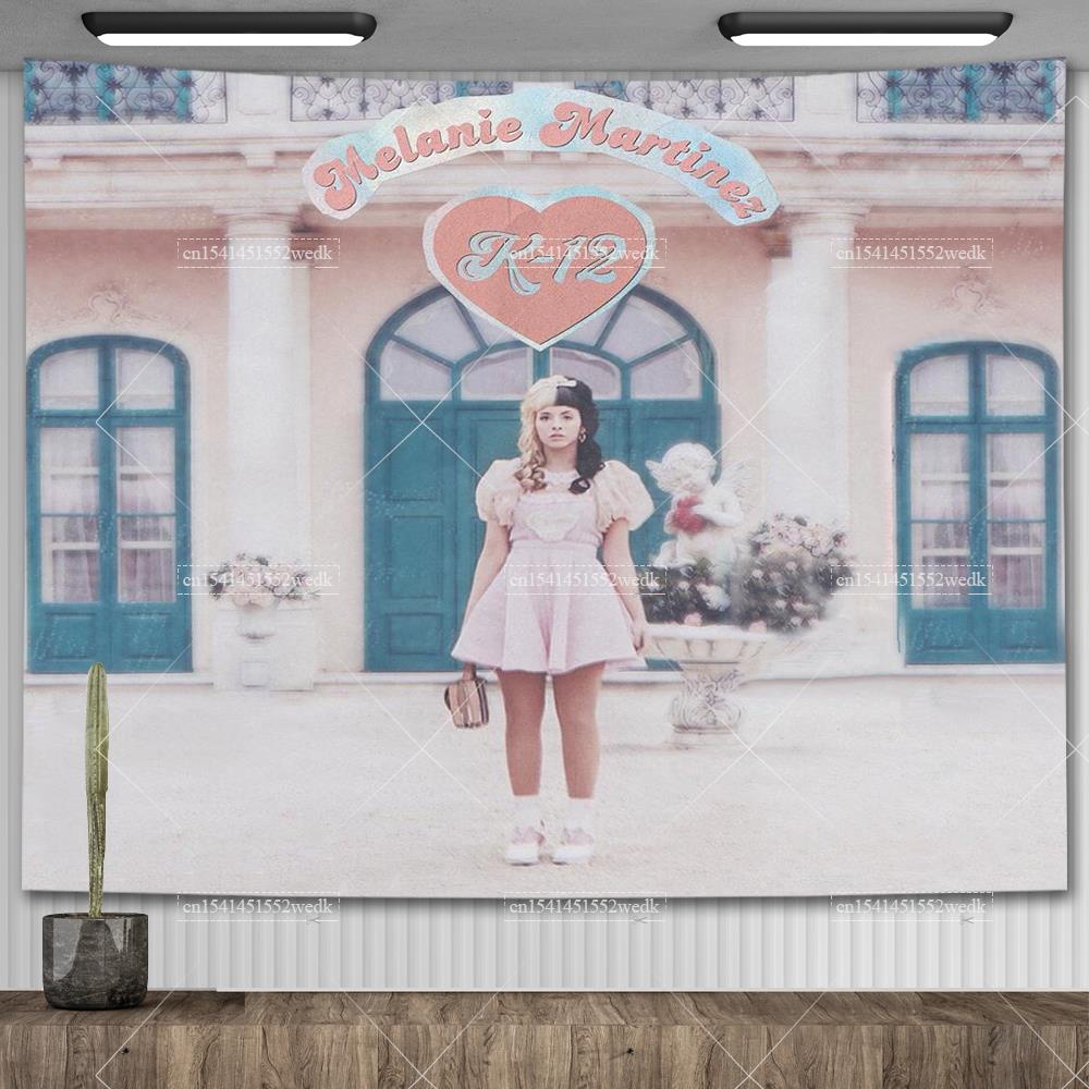 Melanie Martinez Zpěvačka Crybaby Hudební Album Plakát HD Tištěné Nástěnné Umění Gobelín Estetická Dekorace Místnosti Pozadí Dárek pro Fanoušky