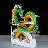 23cm/9.05in Anime Dragon Ball Z Figure Shenron Goku And Shenron Action Figure Model Pvc Statue Doll Collection Toy Gifts