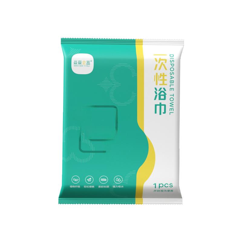 Prosoape de baie portabile din bumbac comprimat - Set groase, de unica folosinta, ambalate individual