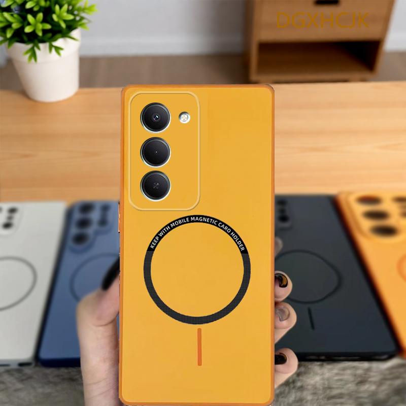 For Xiaomi Redmi 15 Case Redmi 15 Phone Case Redmi 15 5G Cover Redmi 15 Shookproof Color magnetic hard Silicone back cover
