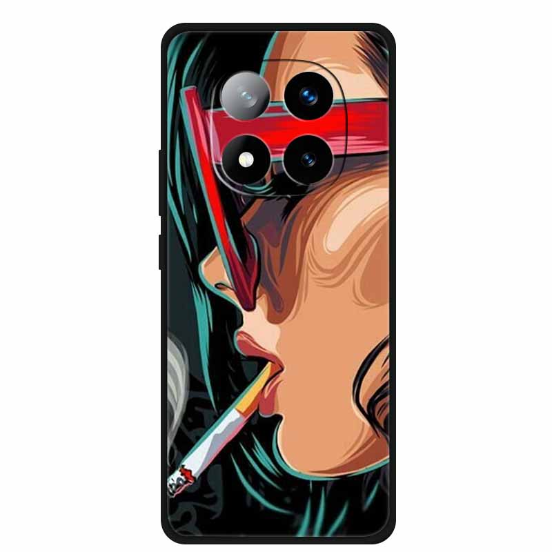 For Redmi Note 14 Pro+ Case Animals Soft Silicone TPU Phone Cases Back Cover For Redmi Note 14 Pro Plus 5G Wolf Shockproof Capa