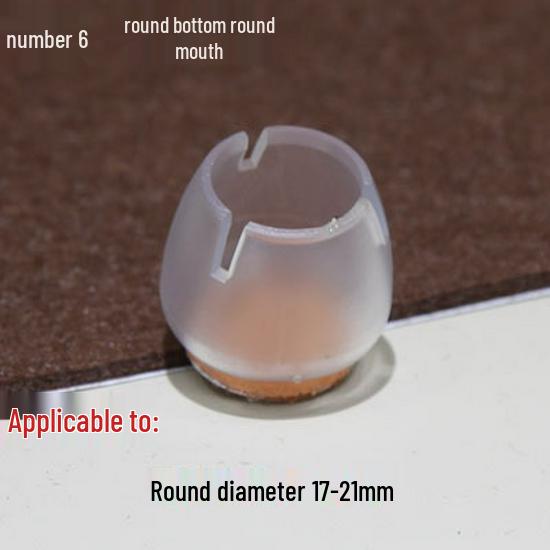 Anti-Slip Silicone Leg Covers: Durable, Thickened Protection for Dining Table and Chair Legs