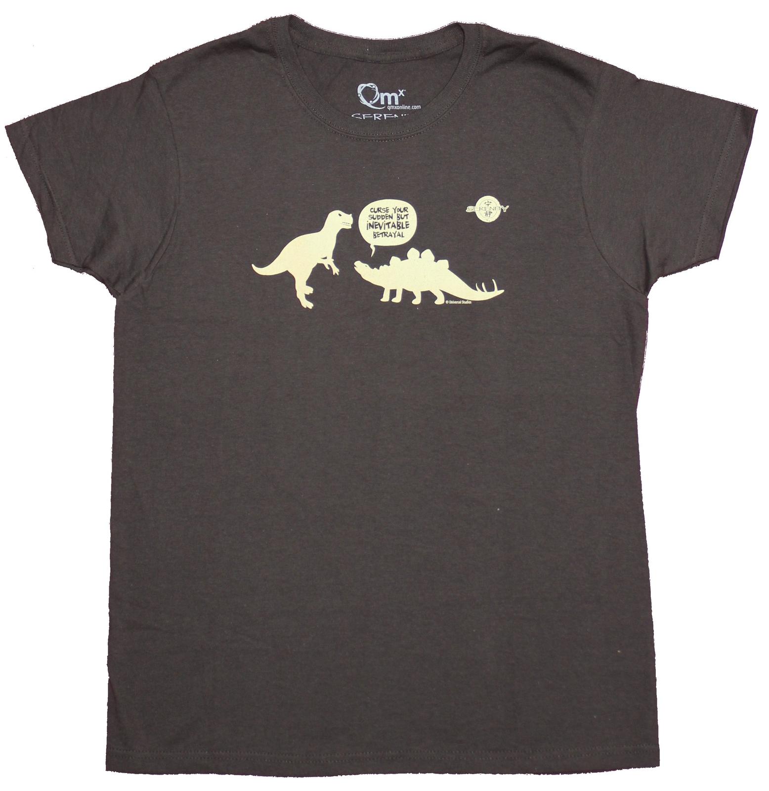 Firefly Serenity Girls Juniors T-Shirt - Curse Your Sudden But Inevitable S