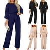 Dambandage Beach Holiday Lång Playsuit Elegant Casual Beach Party Jumpsuit Byxor Arbetsbandage Ju