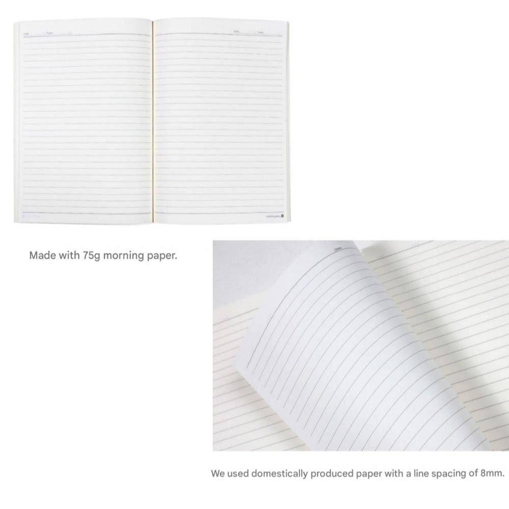 Set Caiete cu Spiră Morning Glory Tone & Mood pentru Elevi de Gimnaziu și Liceu Set 8 Piese Culoare Mixtă 350g