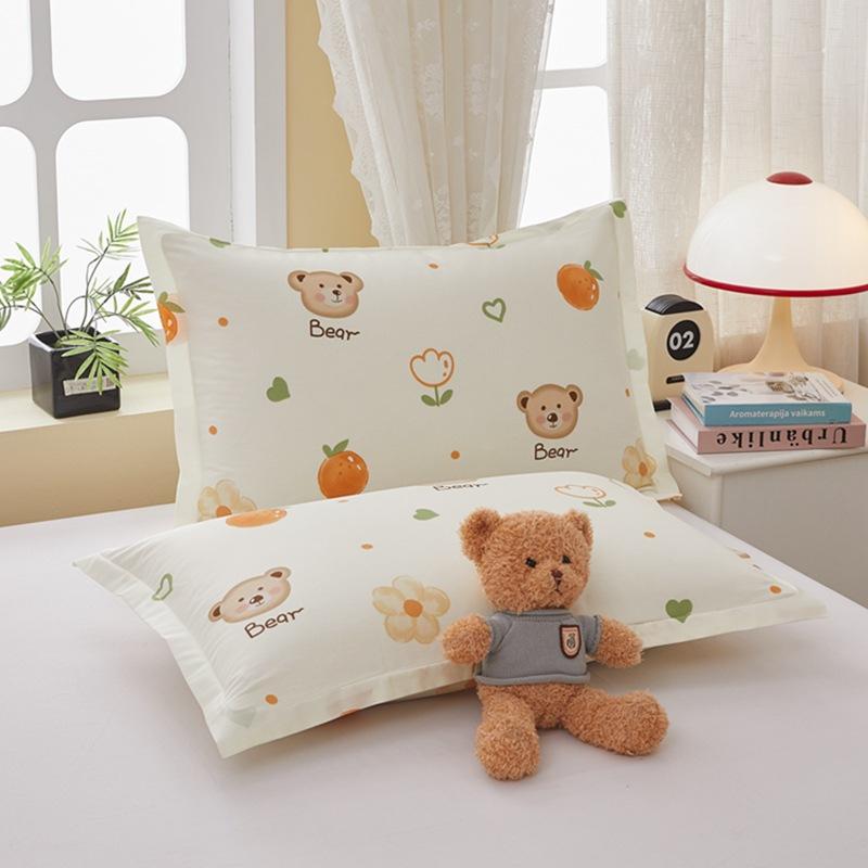 2pcs Floral Pattern Cotton Pillowcase Without Pillow Core, Comfortable Soft Pillow Covers, for Home Bedroom Living Room Decor, 19*29inch