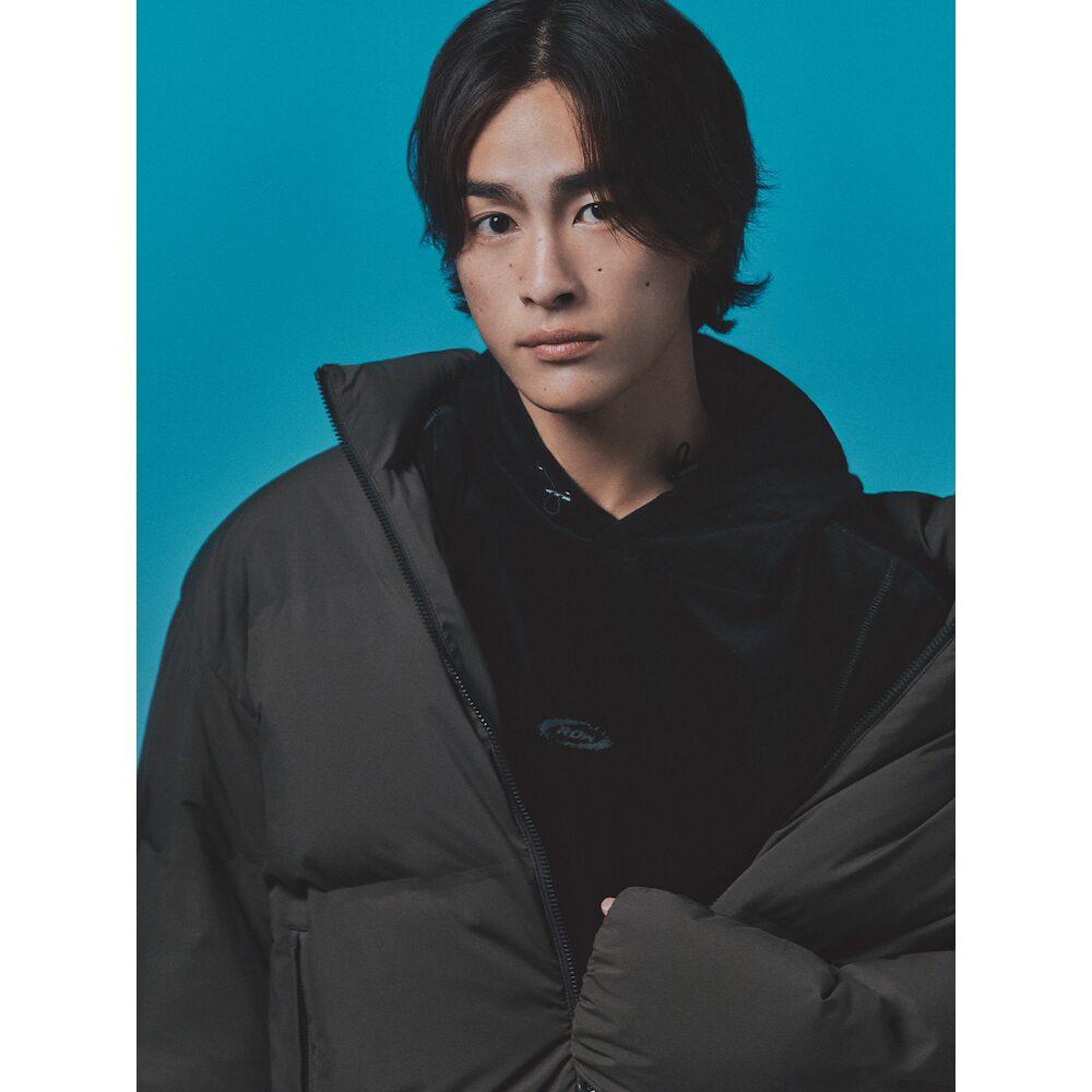 8Seconds Velour Nylon Contrast Pocket Hoodie Black Black/M