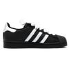 adidas Oryginalne SUPERSTAR Crow Manufacturing, Jasnosrebrne Ballet 2.0 Niskie Buty Skateboardowe Unisex Czarne Srebrne EG4959(Zespół52-)