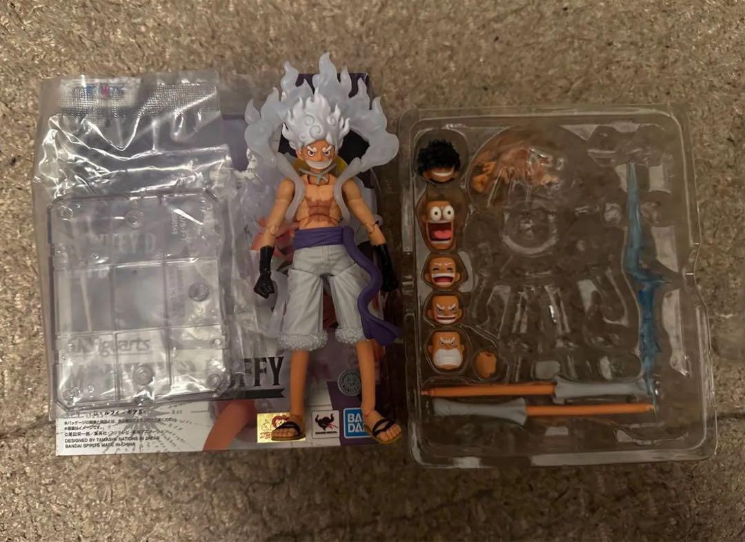 

[USED] Until 7/25 Custom SH Figuarts Luffy Gear 5