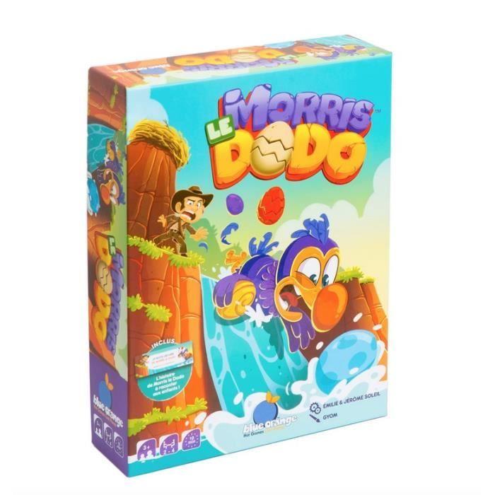Jeu de société - BLUE ORANGE - BOMO9322023 - Morris le dodo - 2 à 4 joueurs - À partir de 3 ans