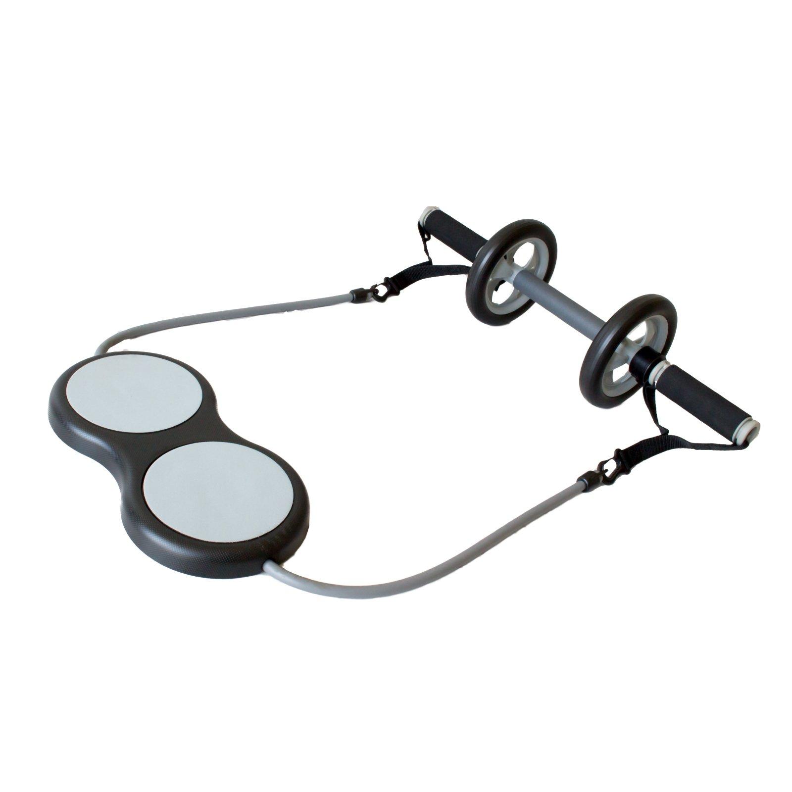 

GORIX Abdominal Abdominal Full Body Knee Pad Muscle Abdominal Back Waist Core Equipment, Roller, Exercise, Included, Multipurpose, Training, Muscles, белый