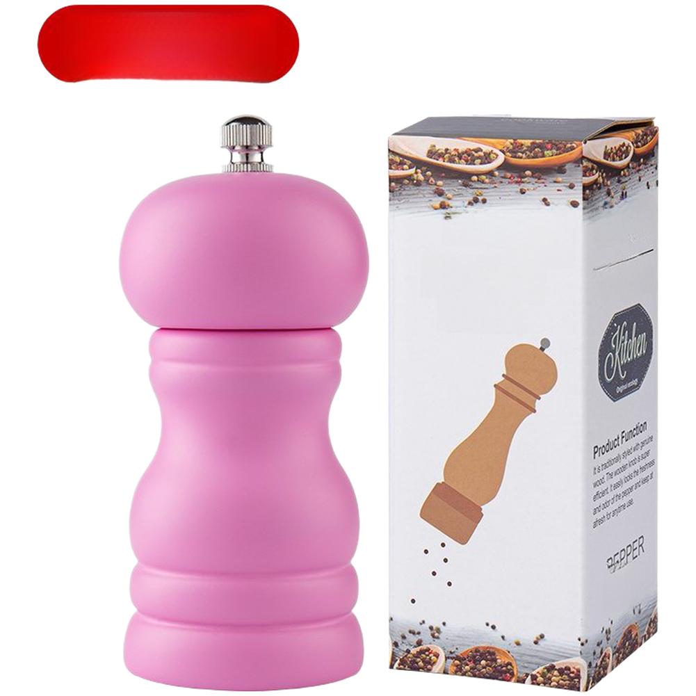 Adjustable Coarseness Manual Pepper Grinder Wood Spice Mill