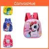 Marshal Cat Chase Dinosaur Unicorn Cartoon Printed Backpack Children