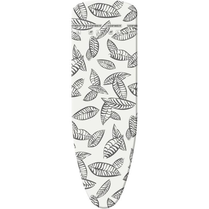 Housse table a repasser Leifheit Perfect Steam L 71615, housse perméable pour centrale vapeur, pour planche a repasser max. 140x45cm