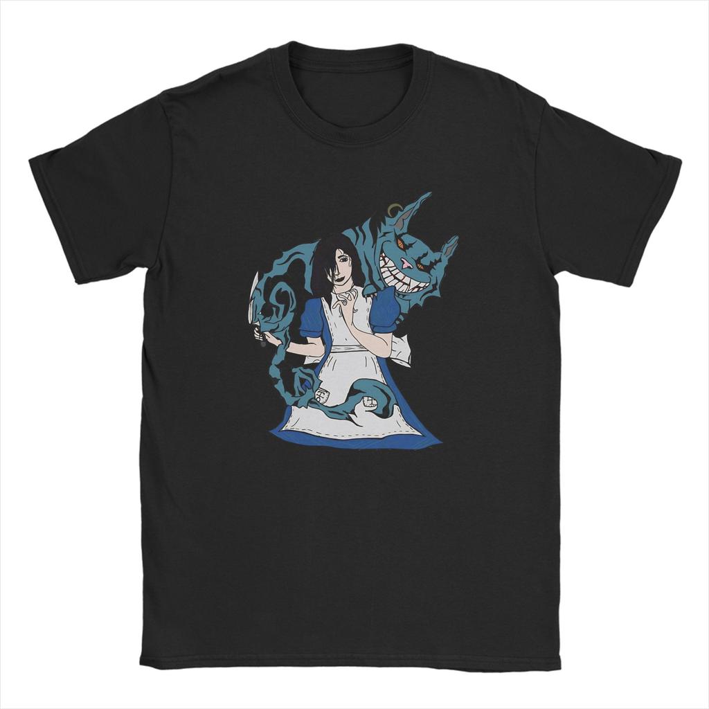 Game AAlice Madness Returns TShirt Summer Hip Hop T Shirts Unisex 100 Cotton Breathable Plus Size 5XL Tees Streetwear Tops
