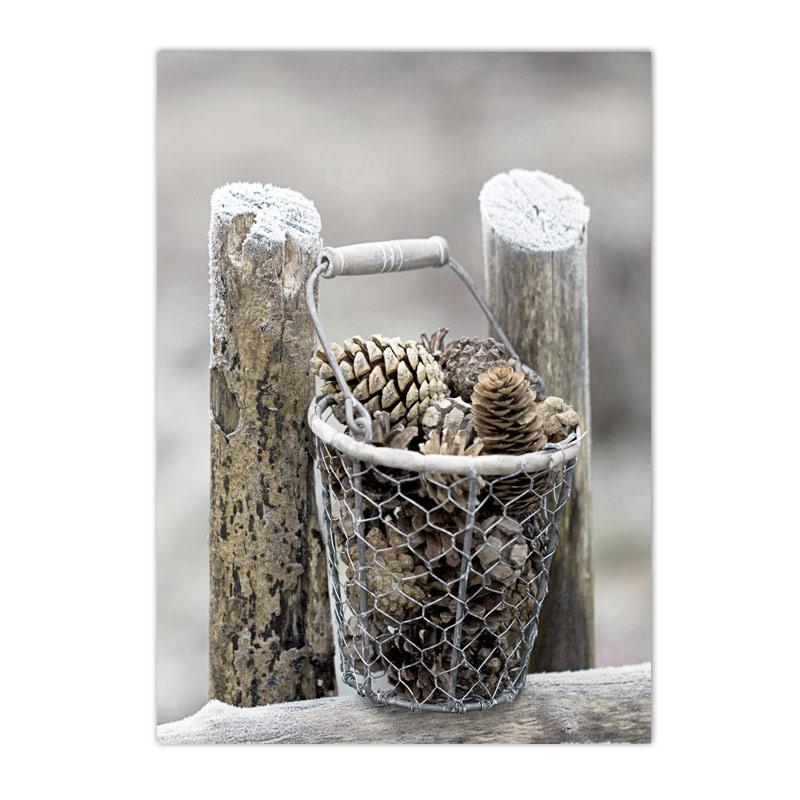 Zima Snow Tree Pine Nástěnný Umělecký plakát Obrazy sobů Obraz na plátně Dům Auto Plakáty Nordic Wall Pictures Dekor do obývacího pokoje