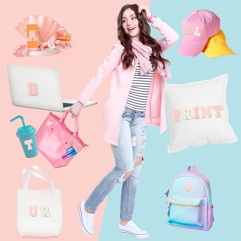 [PATIKIL] Mini Cup Keychains, Cute Cup Decorations, Keychain Ornaments for Backpacks, Handbags, and Purses, 2-Piece Set, Style 1, Pink and Light