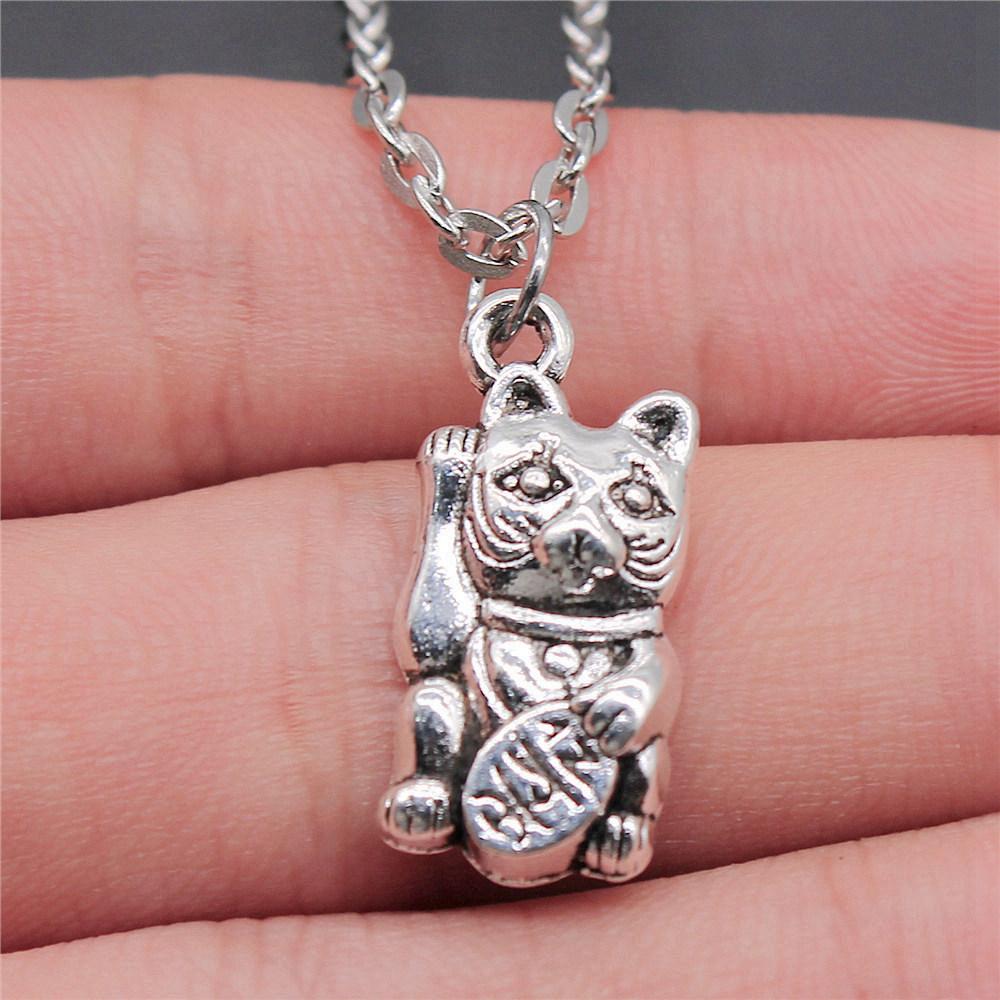 Pet Dog Cat Pendant Antique Bronze Metal Choker Necklace for Women New Arrival Gift
